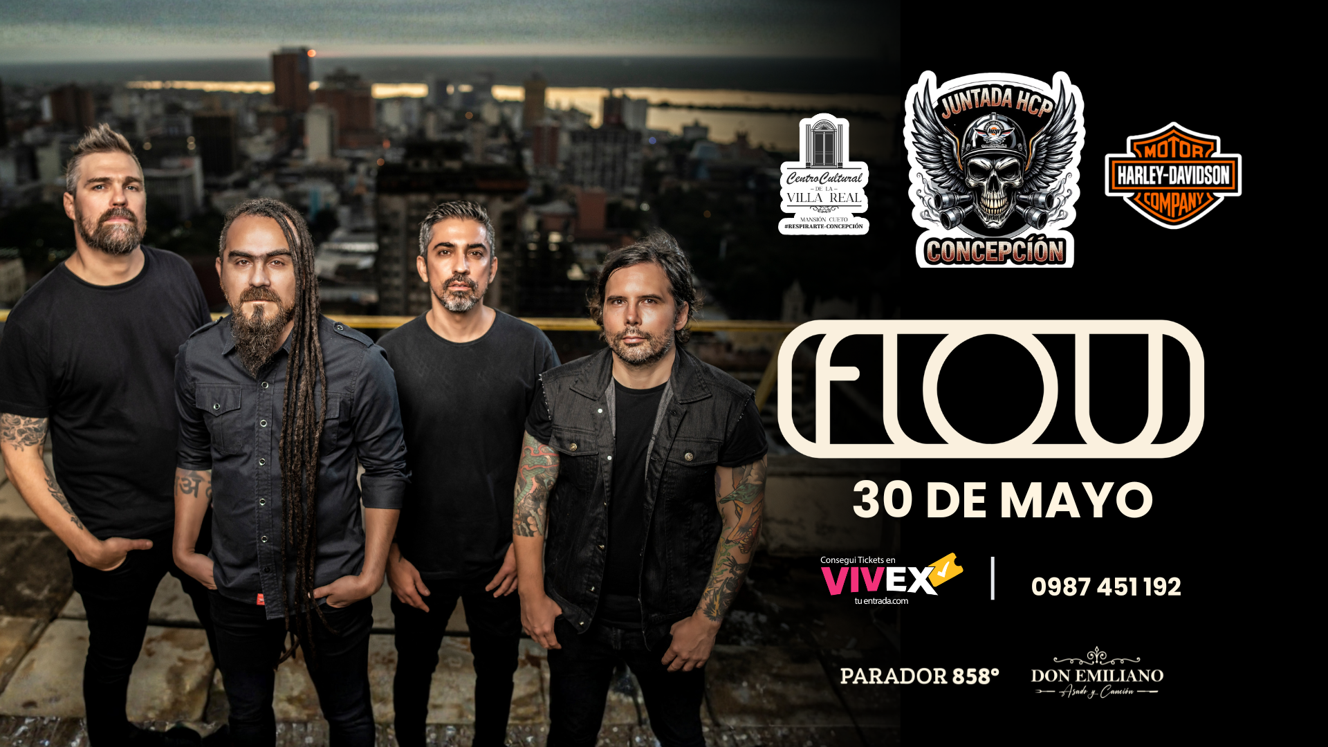 PURO ROCK PARAGUAYO FLOU EN VIVO