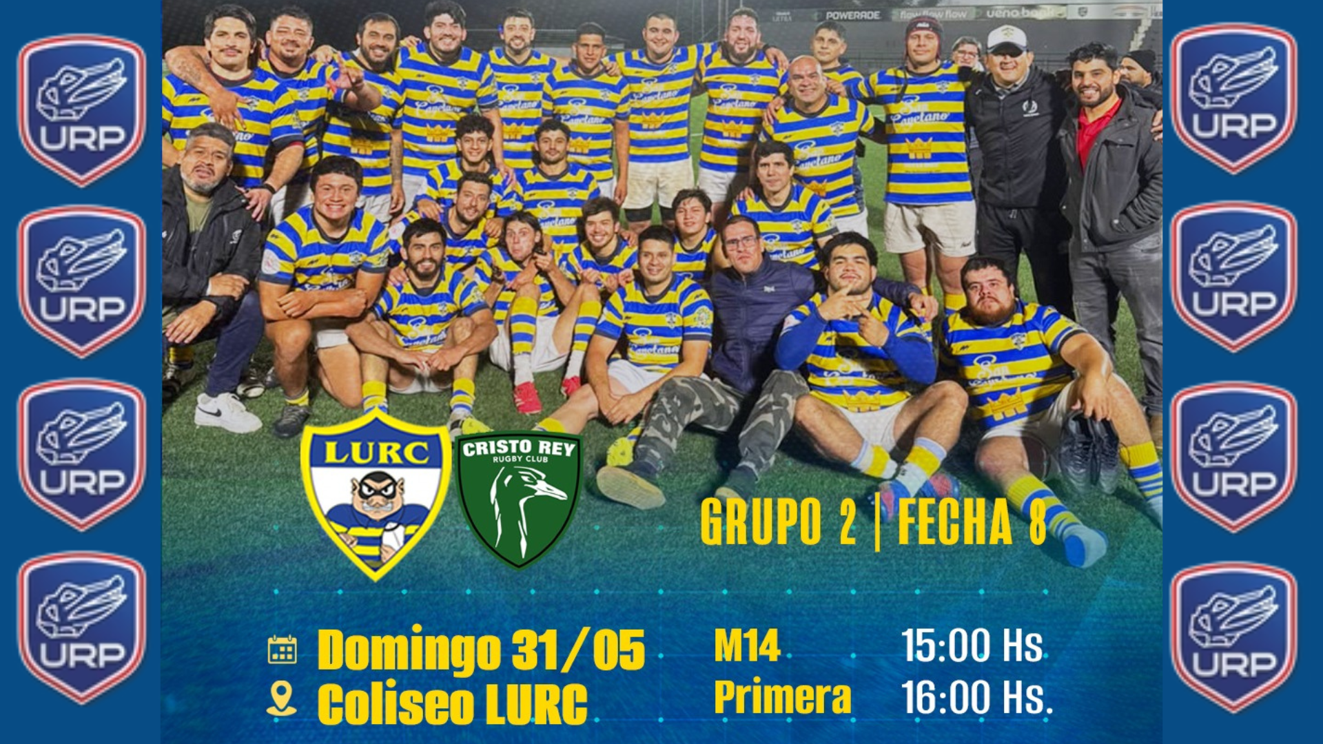 LUQUE RUGBY VS CRISTOREY TORNEO URP