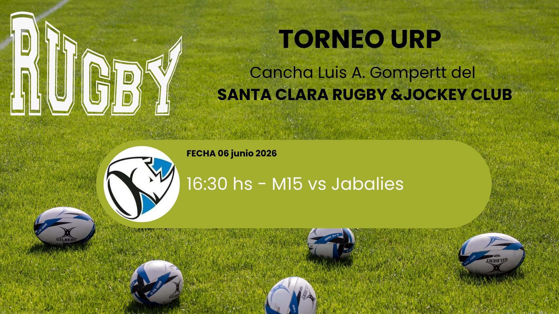 SANTA CLARA RUGBY vs JABALIES RUGBY - M15