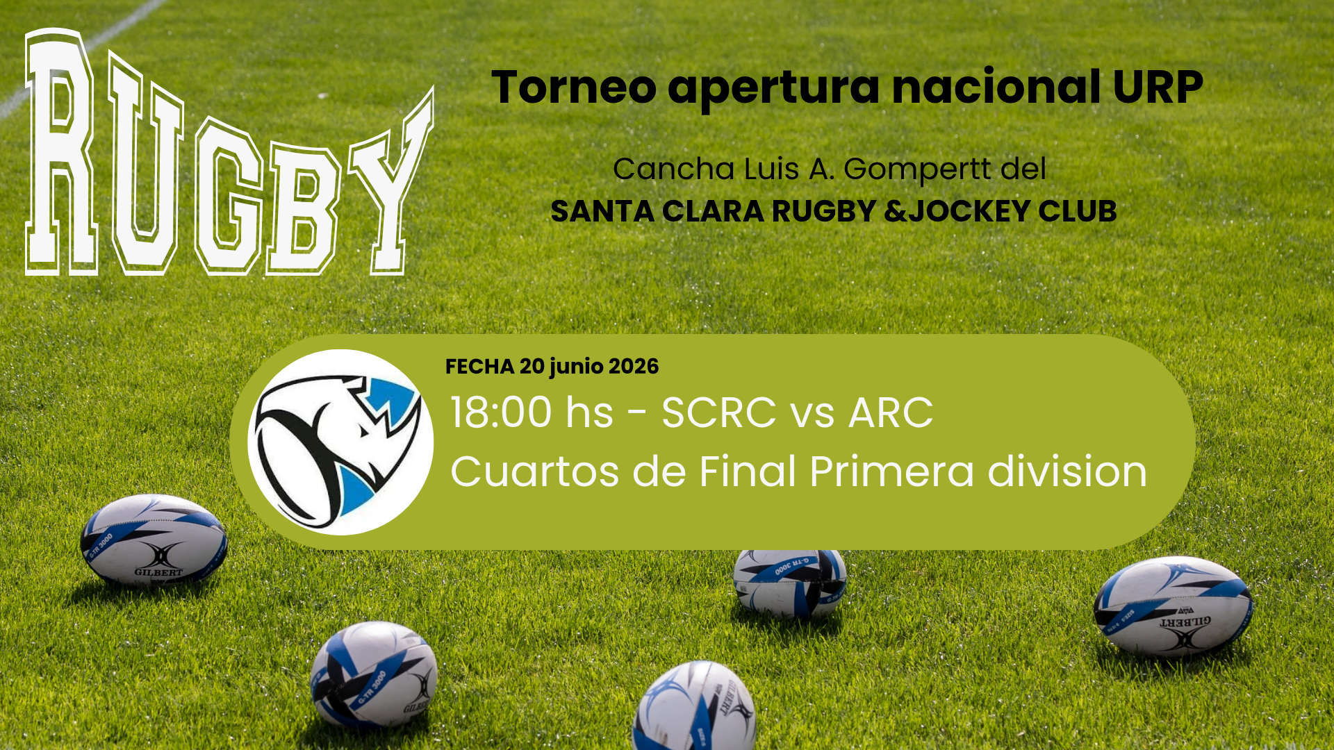 SCRC vs ARC Cuartos de Final Primera división.