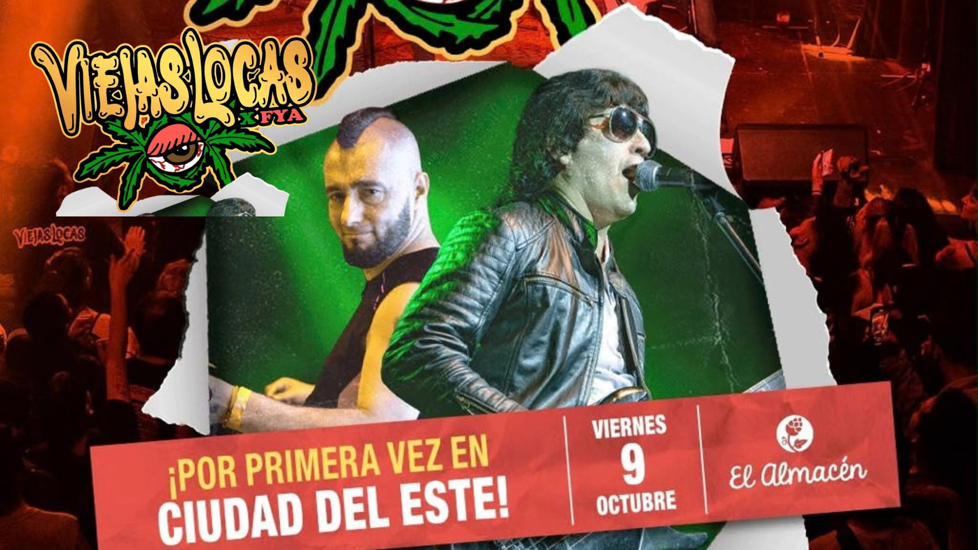 VIEJAS LOCAS EN CDE - Unica presentación en EL ALMACÉN