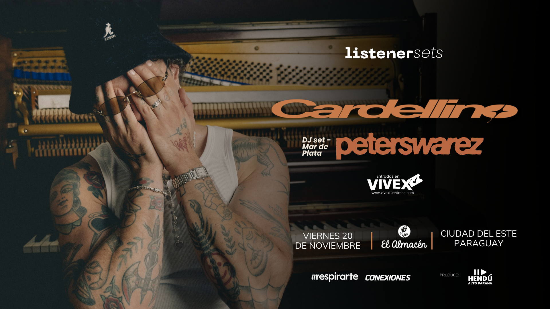Listener set - CARDELLINO and dj set PETERSWAREZ