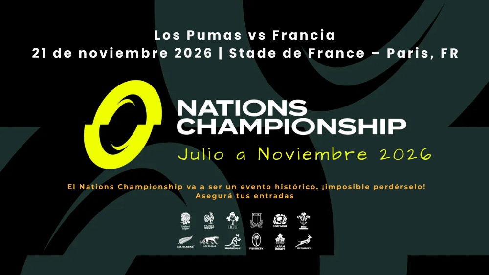 NATIONS CHAMPIONSHIP: Los Pumas vs Francia