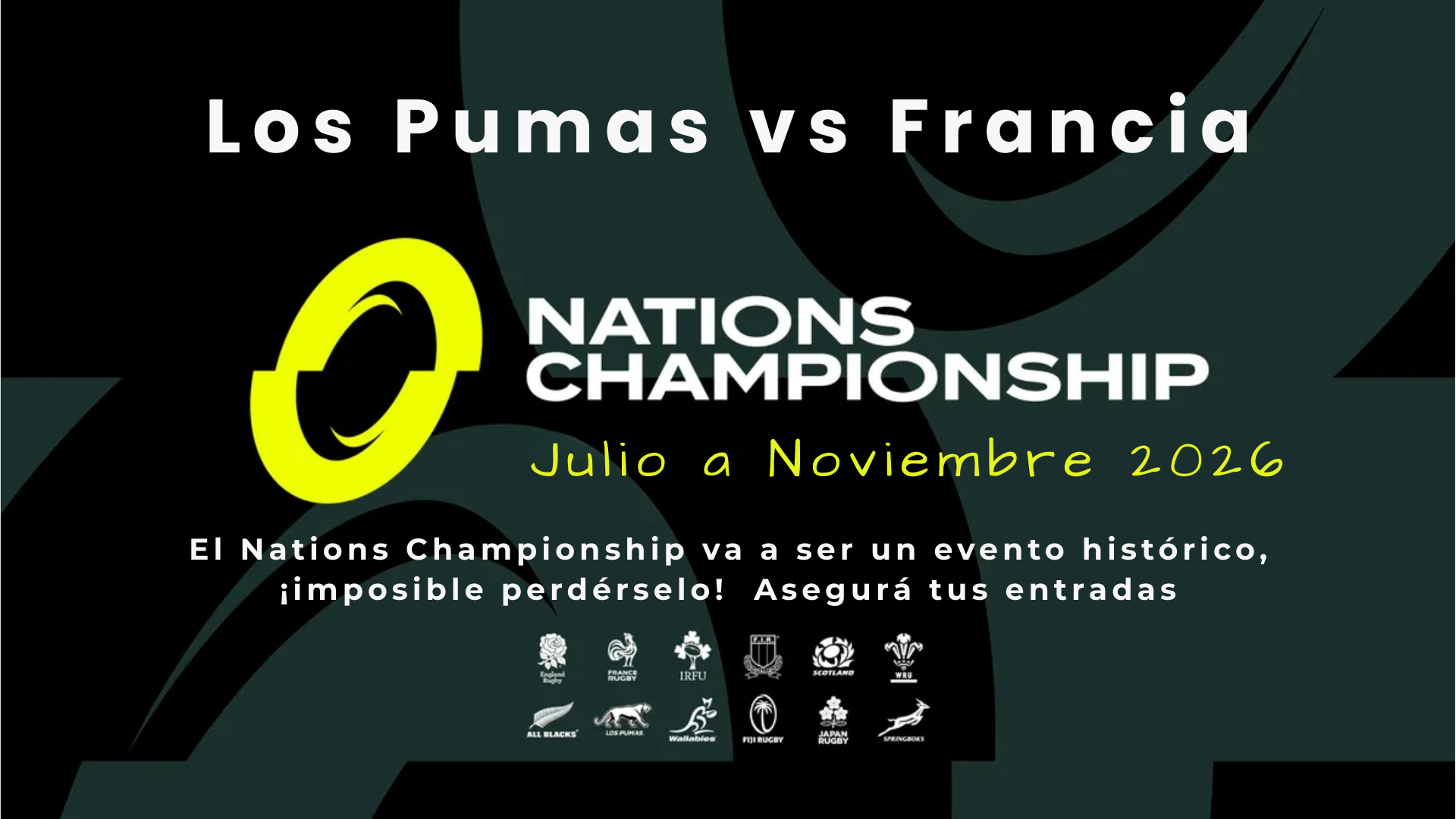 NATIONS CHAMPIONSHIP: Los Pumas vs Francia - Stade de France – Paris, FR.