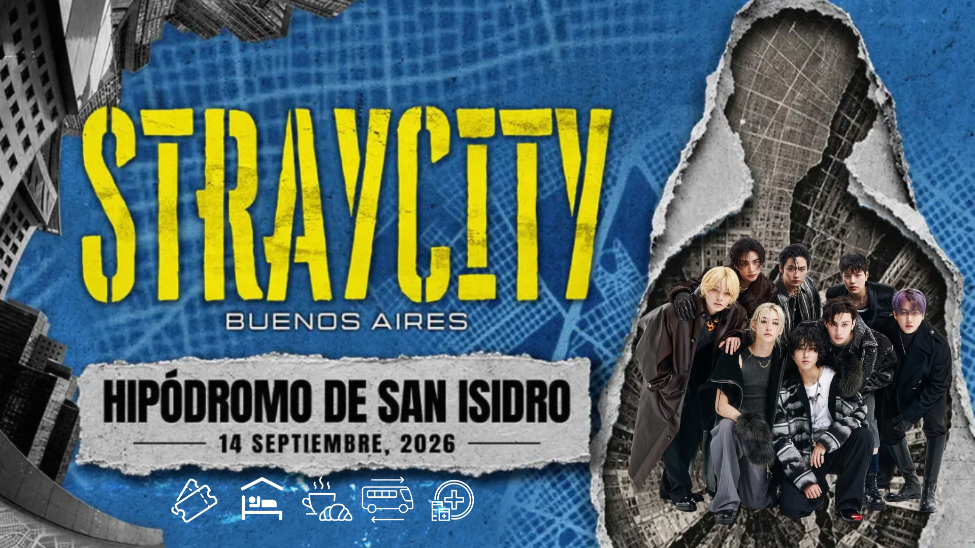 STRAY KIDS EN ARGENTINA Hipódromo de San Isidro, Buenos Aires | 15 de septiembre 2026.